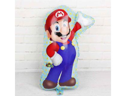Фольгированный воздушный шар Супер Марио