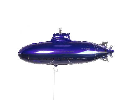 Фольгированный воздушный шар синяя Подводная лодка