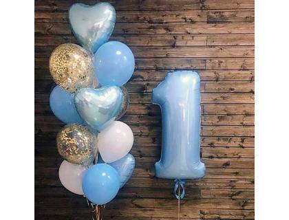 Воздушные шары для сына на 1 год