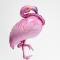 Фольгированный  шар Фламинго