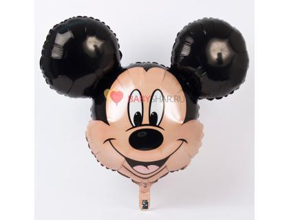 Фольгированный шар "Голова Микки Мауса" с улыбкой