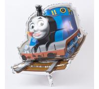 Фольгированный шар паровозик Томас