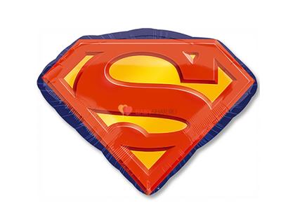 Шар фигура Супермен эмблема