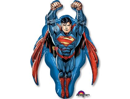 Шар фигура Супермен летящий